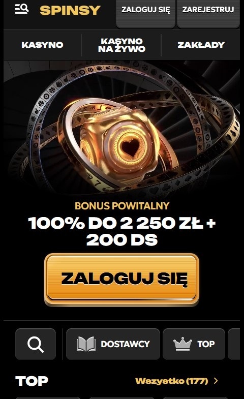 spinsy kasyno bez weryfikacji strona główna